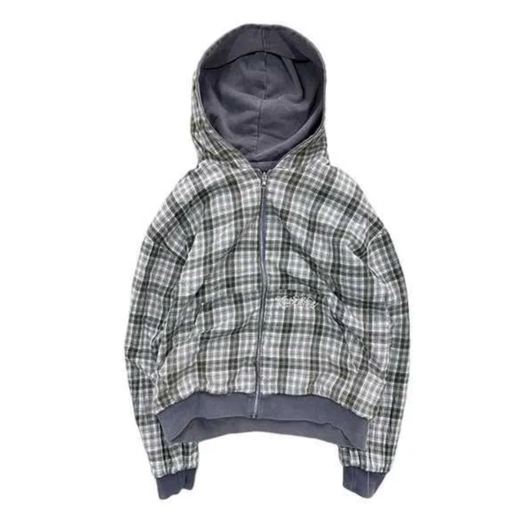 CARNIVL™ Aesthtetic Patterns Zip-Up Hoodie