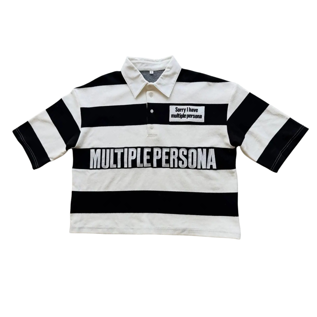 CARNIVL™ Multiple Persona Oversized Polo Shirt
