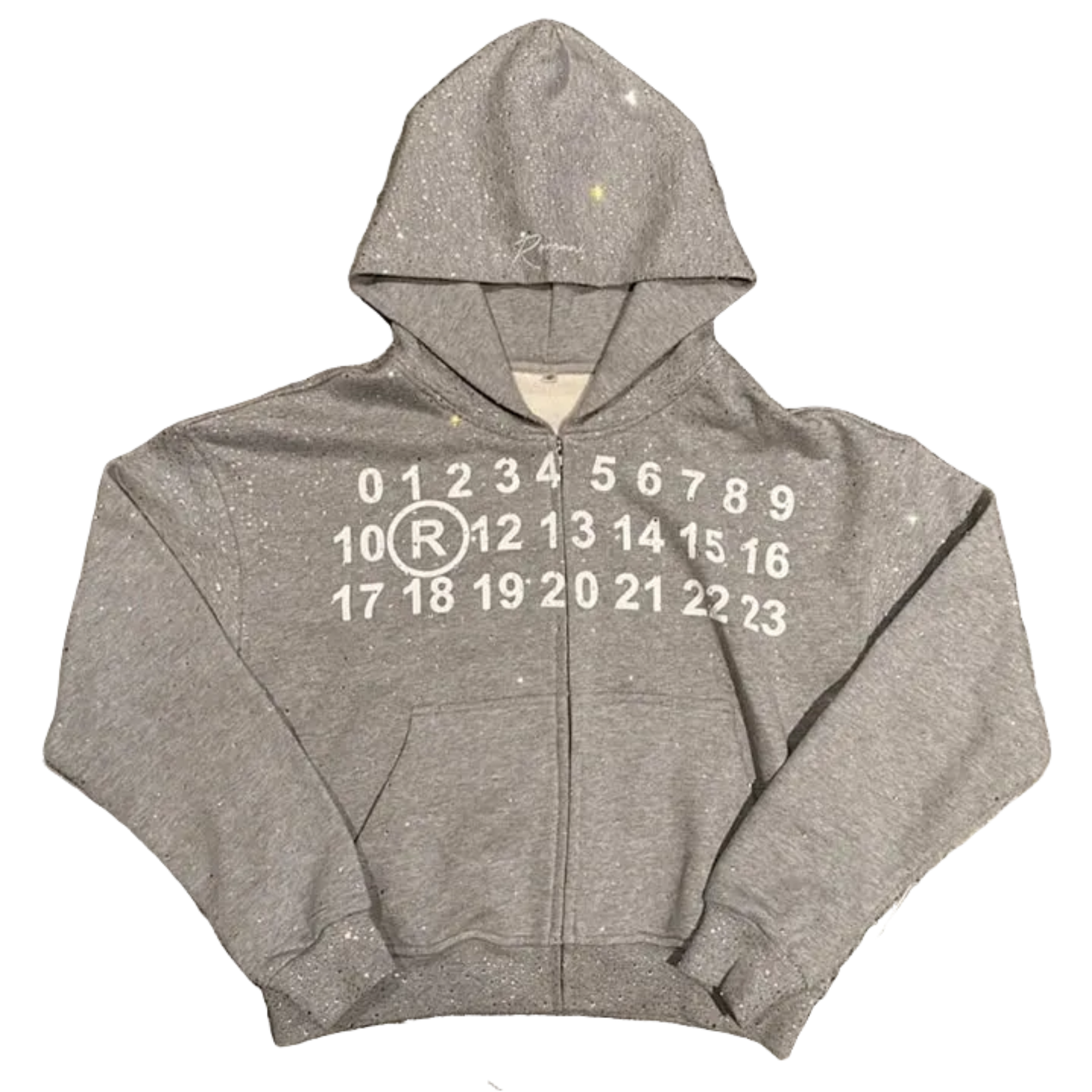 CARNIVL™ "All I See Is Numbers" Zip-Up Hoodie