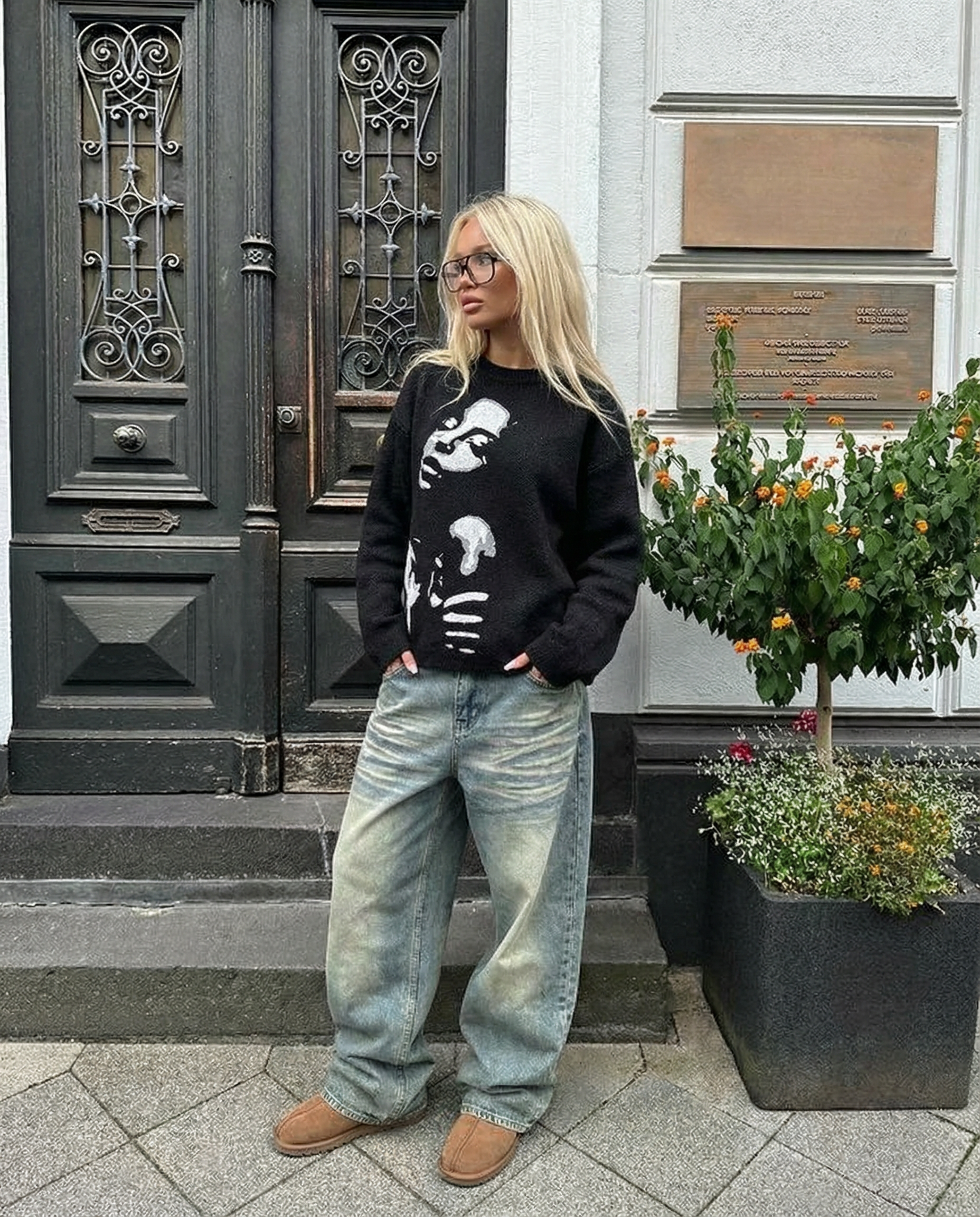 CARNIVL™ Dark Shadez Kntited Sweater