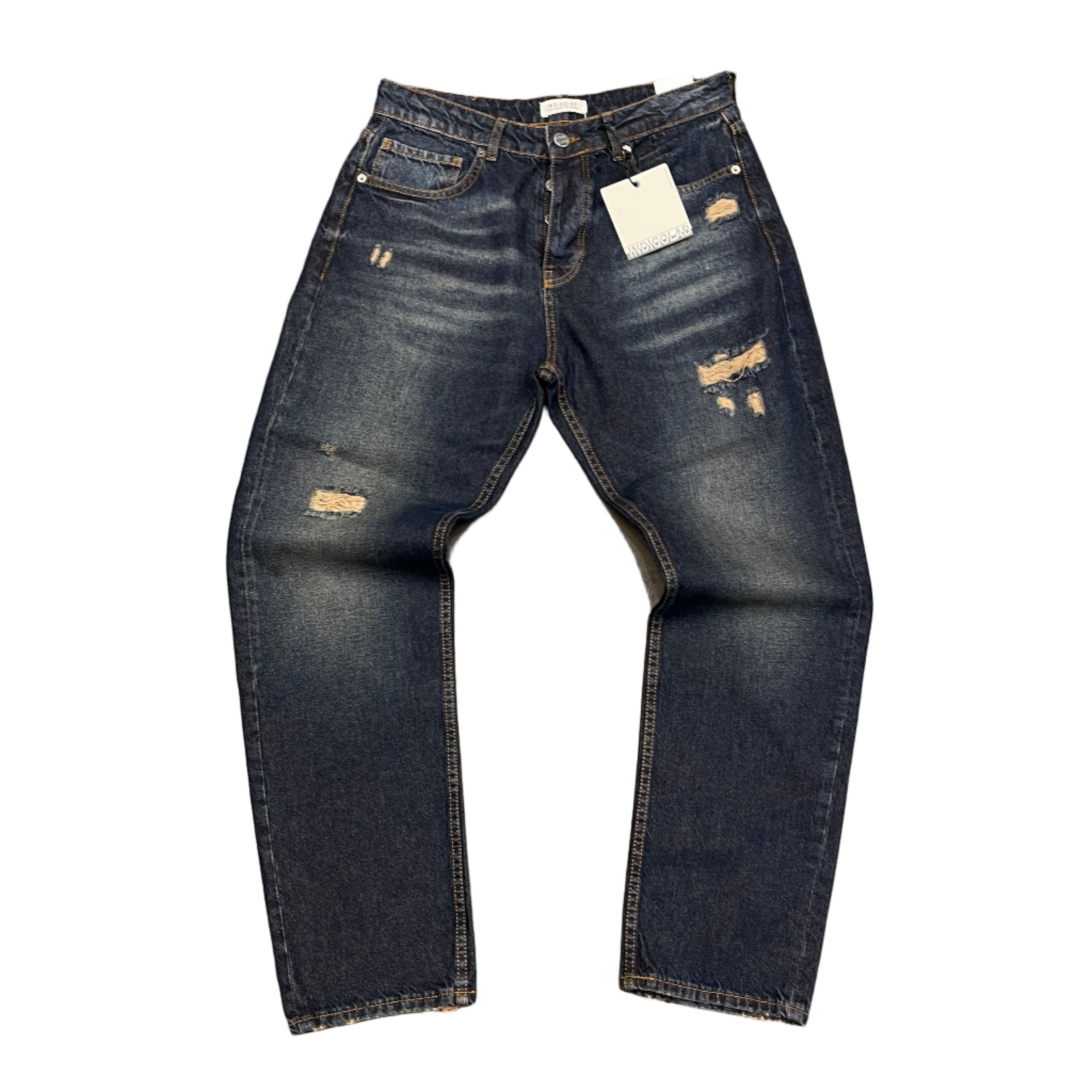 CARNIVL™ Ripped Flamez Denim