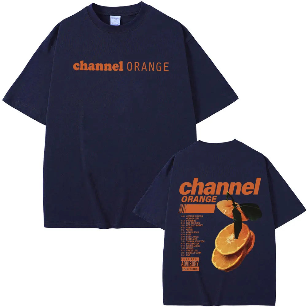CARNIVL™ Channel Orange Navy T-shirt
