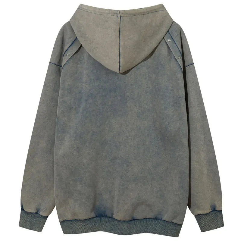 CARNIVL™ Gray Shade Zip-up Hoodie