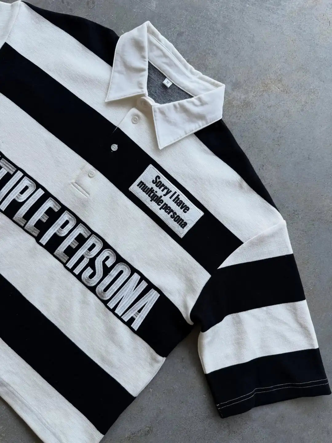 CARNIVL™ Multiple Persona Oversized Polo Shirt