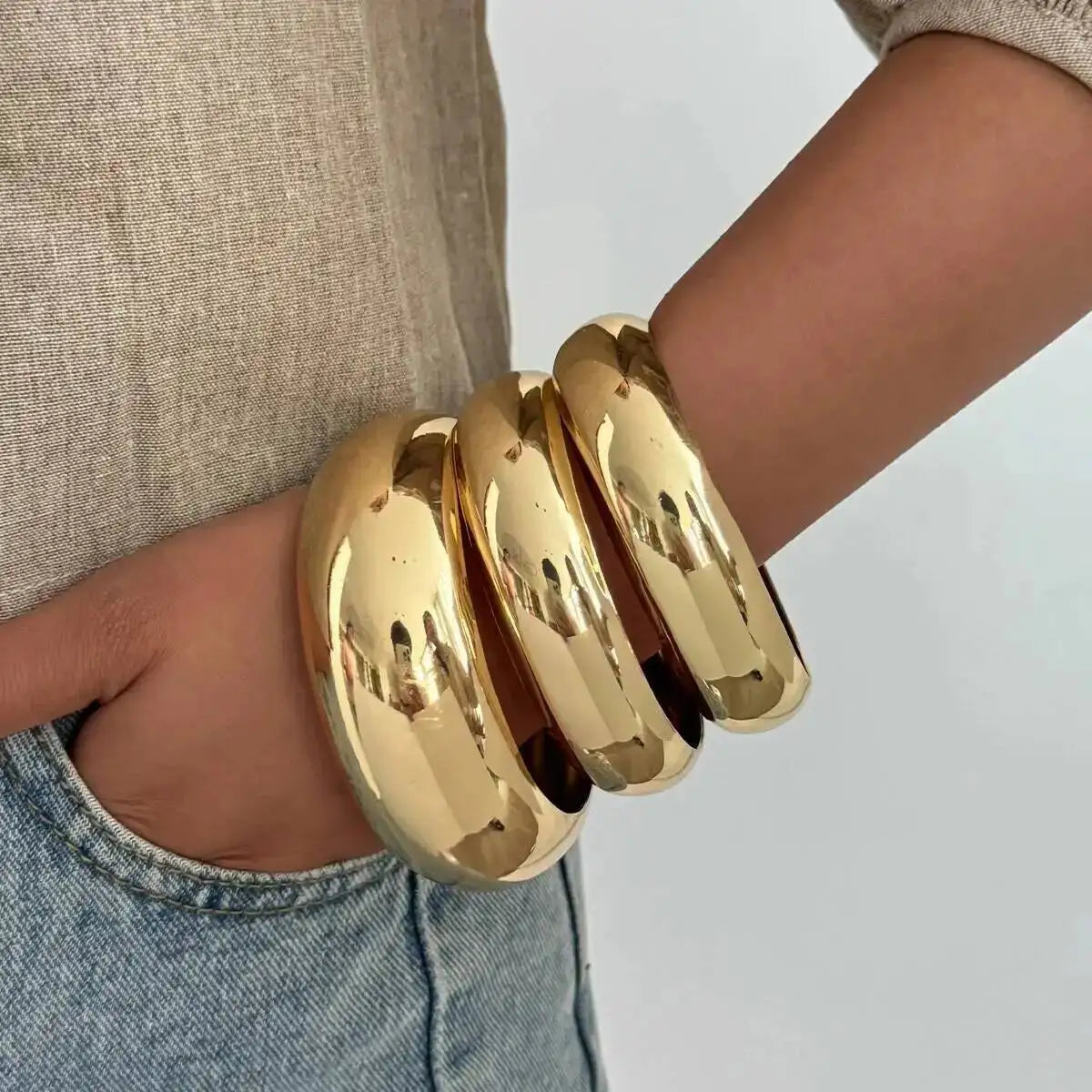 CARNIVL™ Maximalist Bracelets Gold & Silver