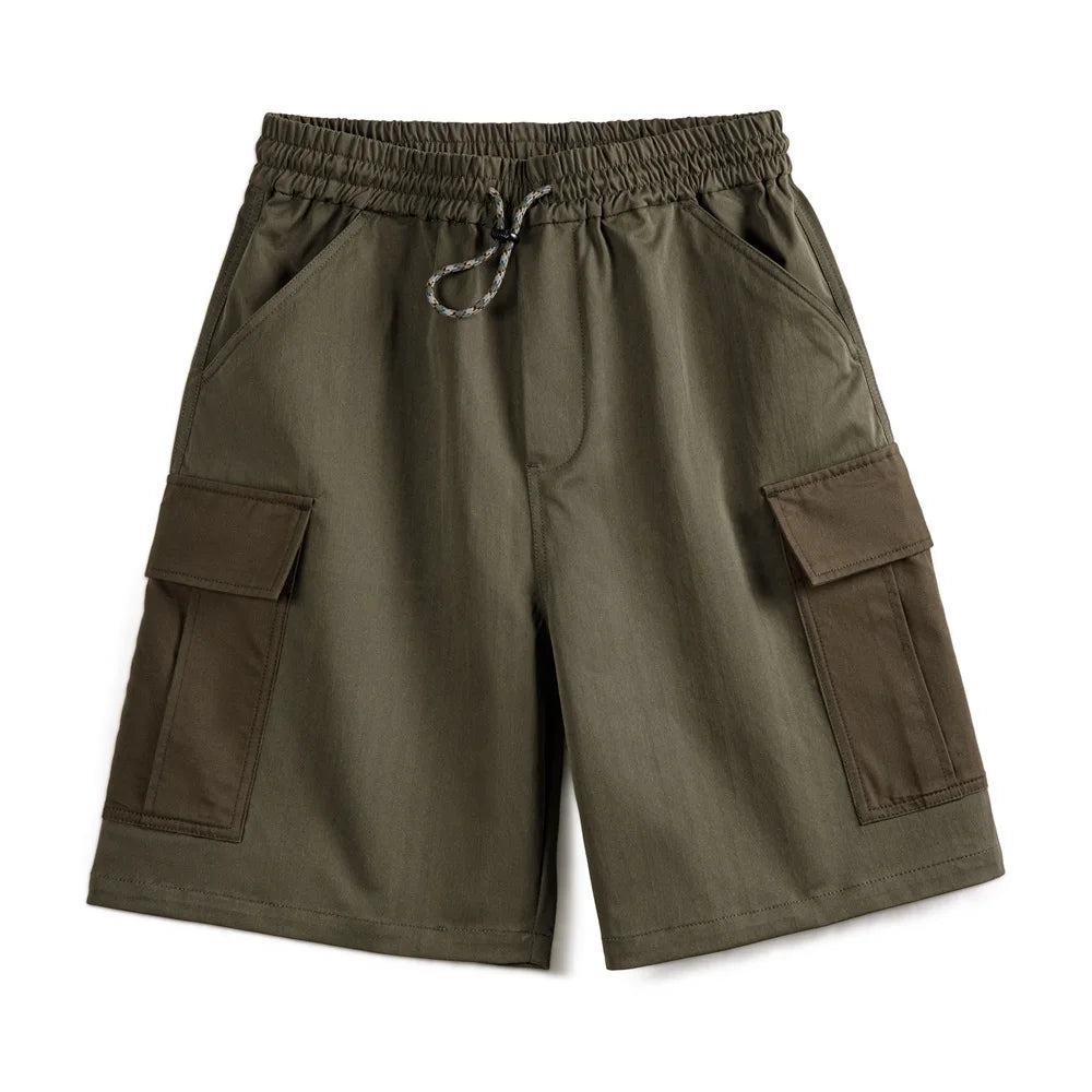 CARNIVL™ Vintage Green Pocket Shorts