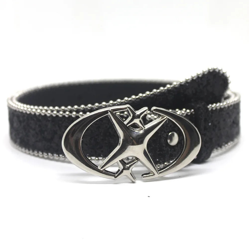CARNIVL™ X'ed Out Rhinestone Belt
