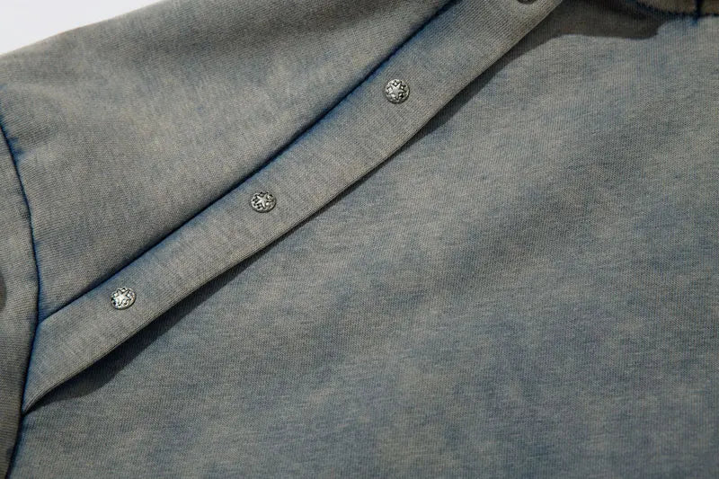 CARNIVL™ Gray Shade Zip-up Hoodie