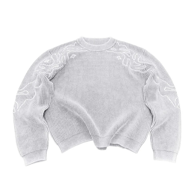 CARNIVL'™ Flowing Patternz Knitted Sweater