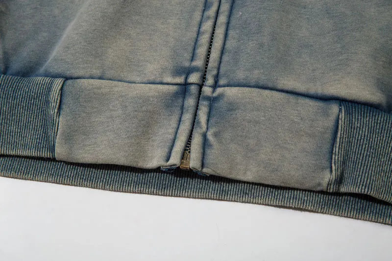 CARNIVL™ Gray Shade Zip-up Hoodie