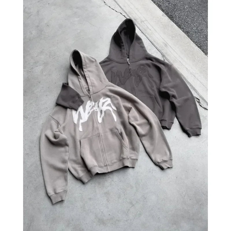 CARNIVL™ Aeris Signs Zip-Up Hoodie