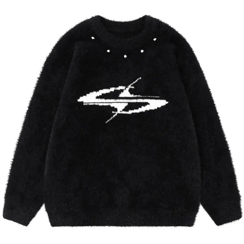 CARNIVL™ Y2K Stringy Knitted Sweater