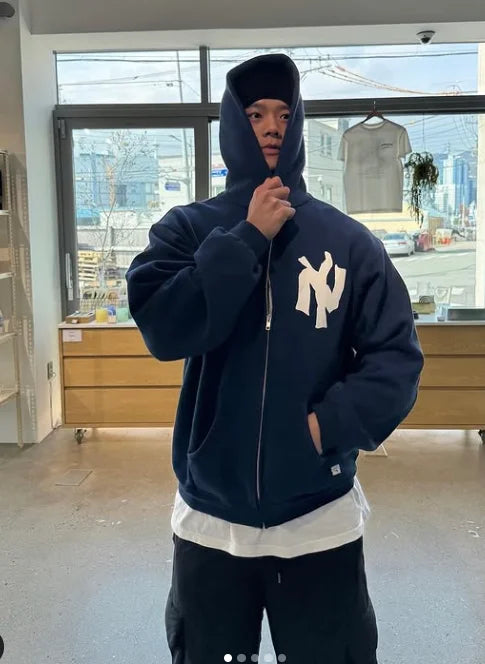 CARNIVL™ Vintage NY Zip-Up Hoodie