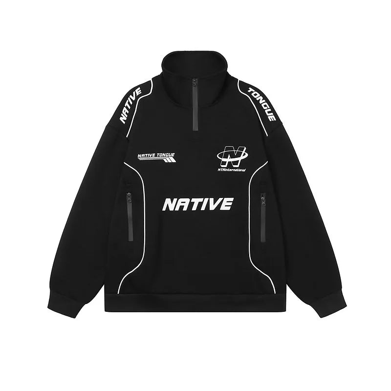 CARNIVL™ Retro Native Half Zip Up