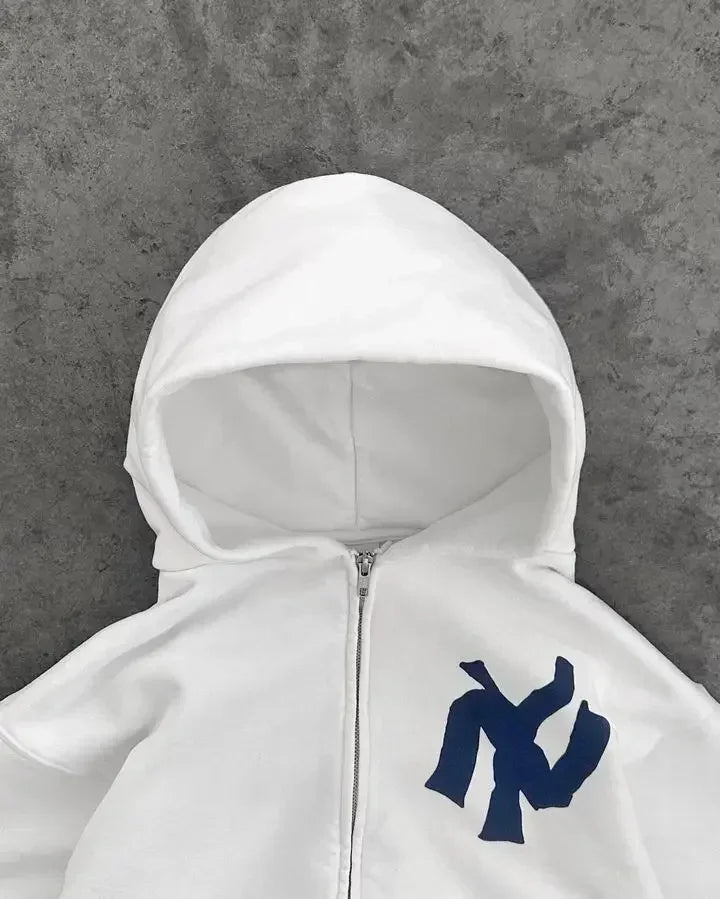 CARNIVL™ Vintage NY Zip-Up Hoodie
