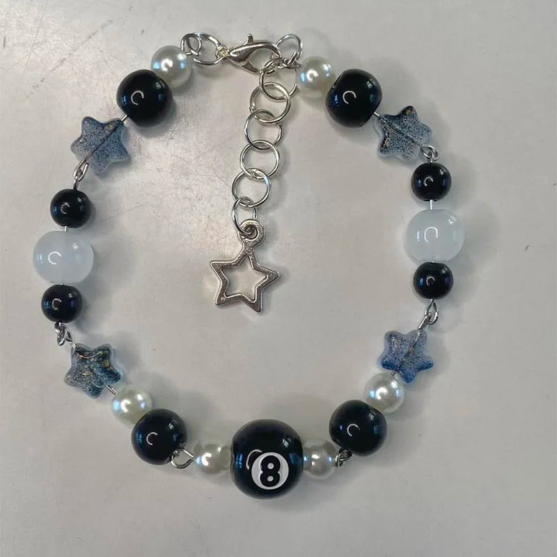 CARNIVL™ 8-Ball Y2K Bracelet (Handmade)