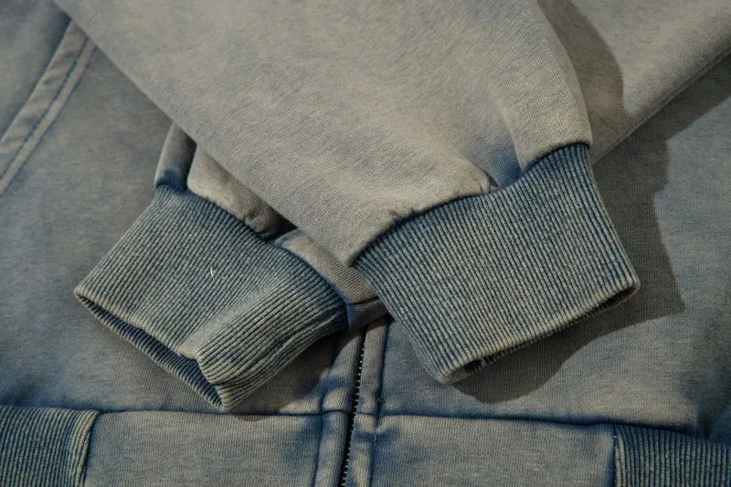 CARNIVL™ Gray Shade Zip-up Hoodie