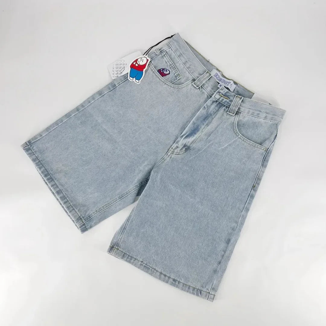 CARNIVL™ Grid Denim Jorts