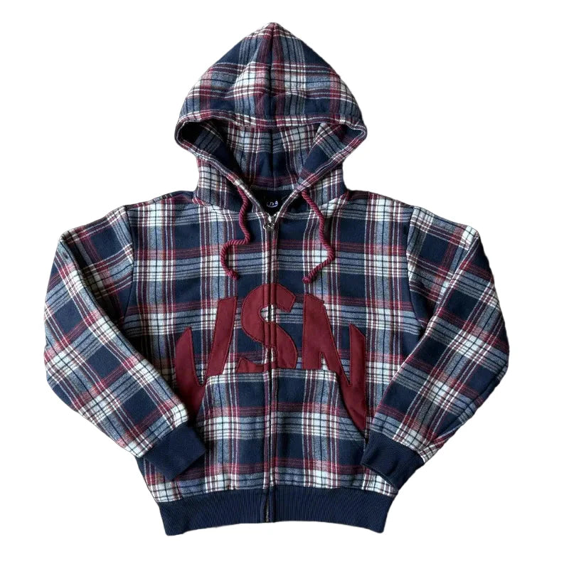 CARNIVL™ Blood Patternz Zip-Up Hoodie