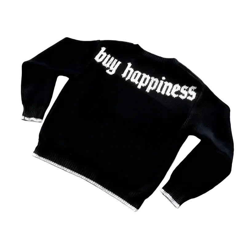 CARNIVL™ Buy Happine$ Knitted Sweater