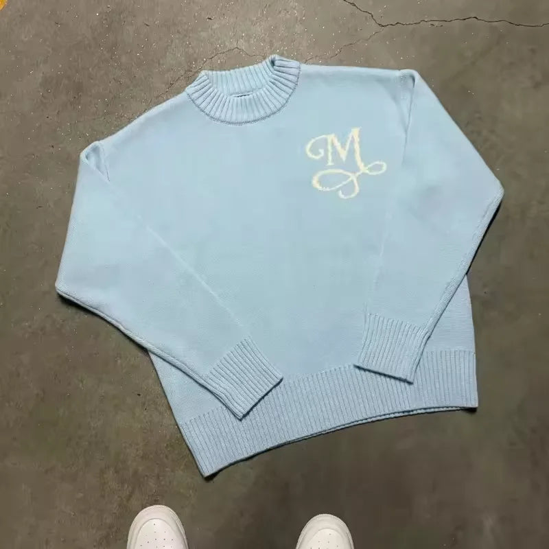 CARNIVL™ Curved Mirror Knitted Sweater