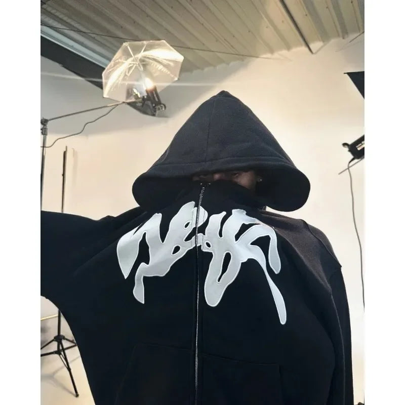 CARNIVL™ Aeris Signs Zip-Up Hoodie
