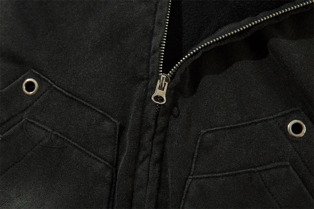 CARNIVL™ Black Shades Zip-up Hoodie