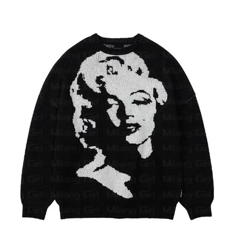 CARNIVL™ The Resting Queen Knitted Sweater
