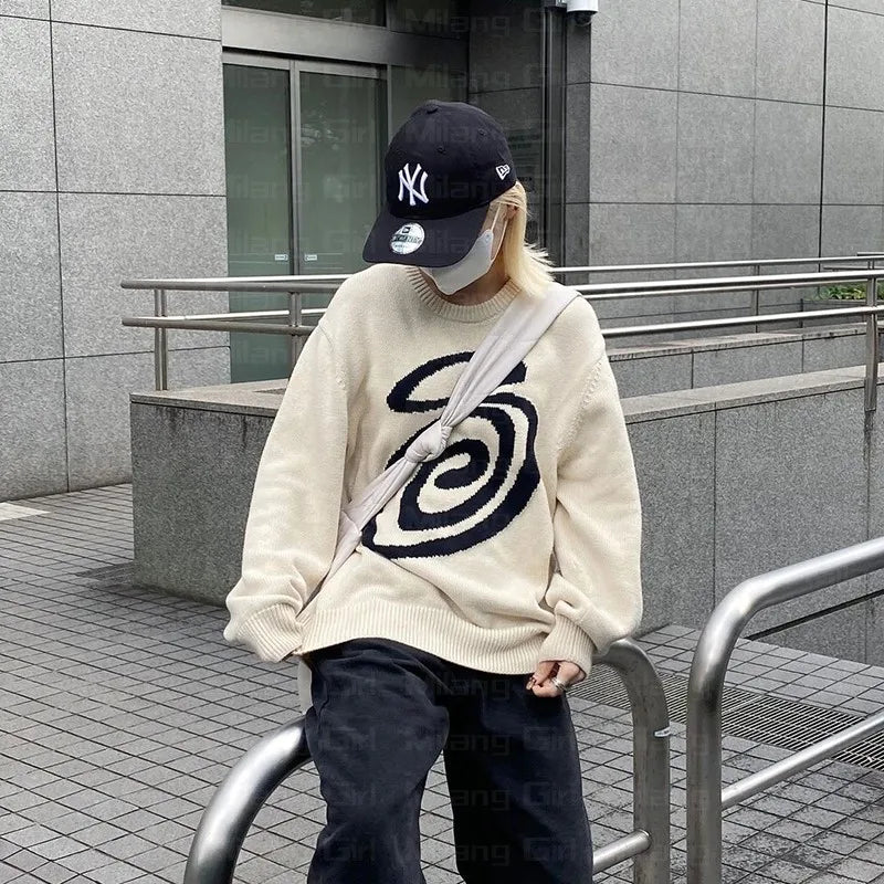 CARNIVL™ Swirly Knitted Sweater