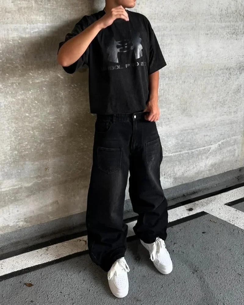 CARNIVL™ Flourished Fade Loose Denim