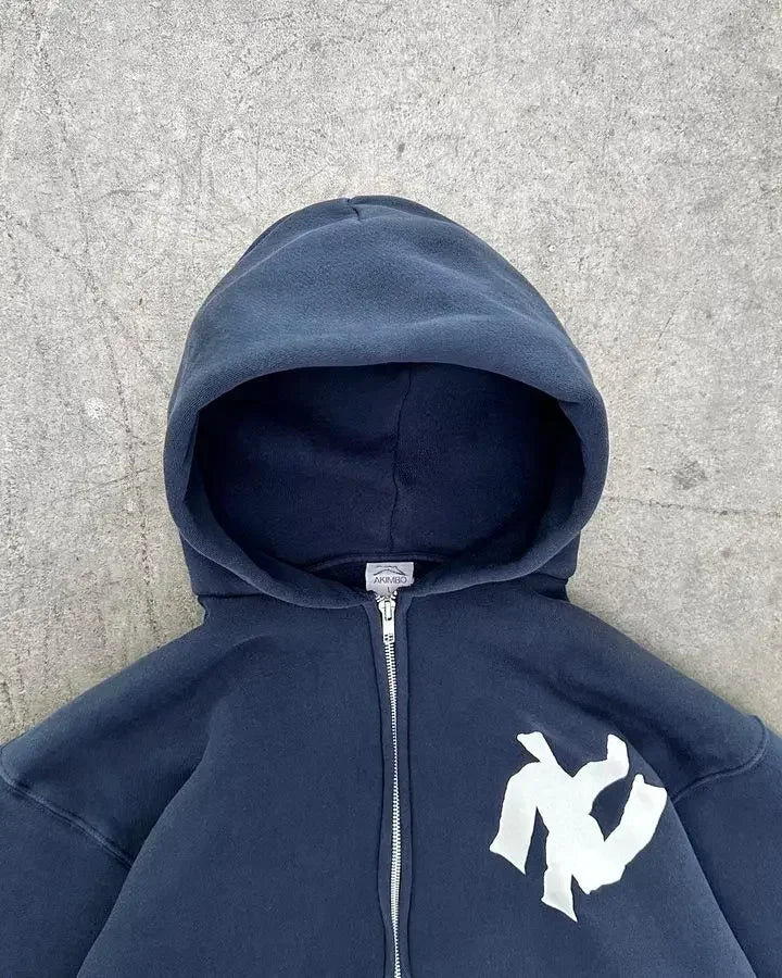 CARNIVL™ Vintage NY Zip-Up Hoodie