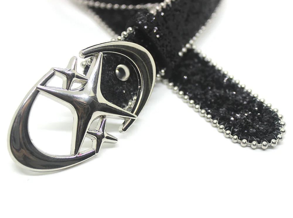 CARNIVL™ X'ed Out Rhinestone Belt