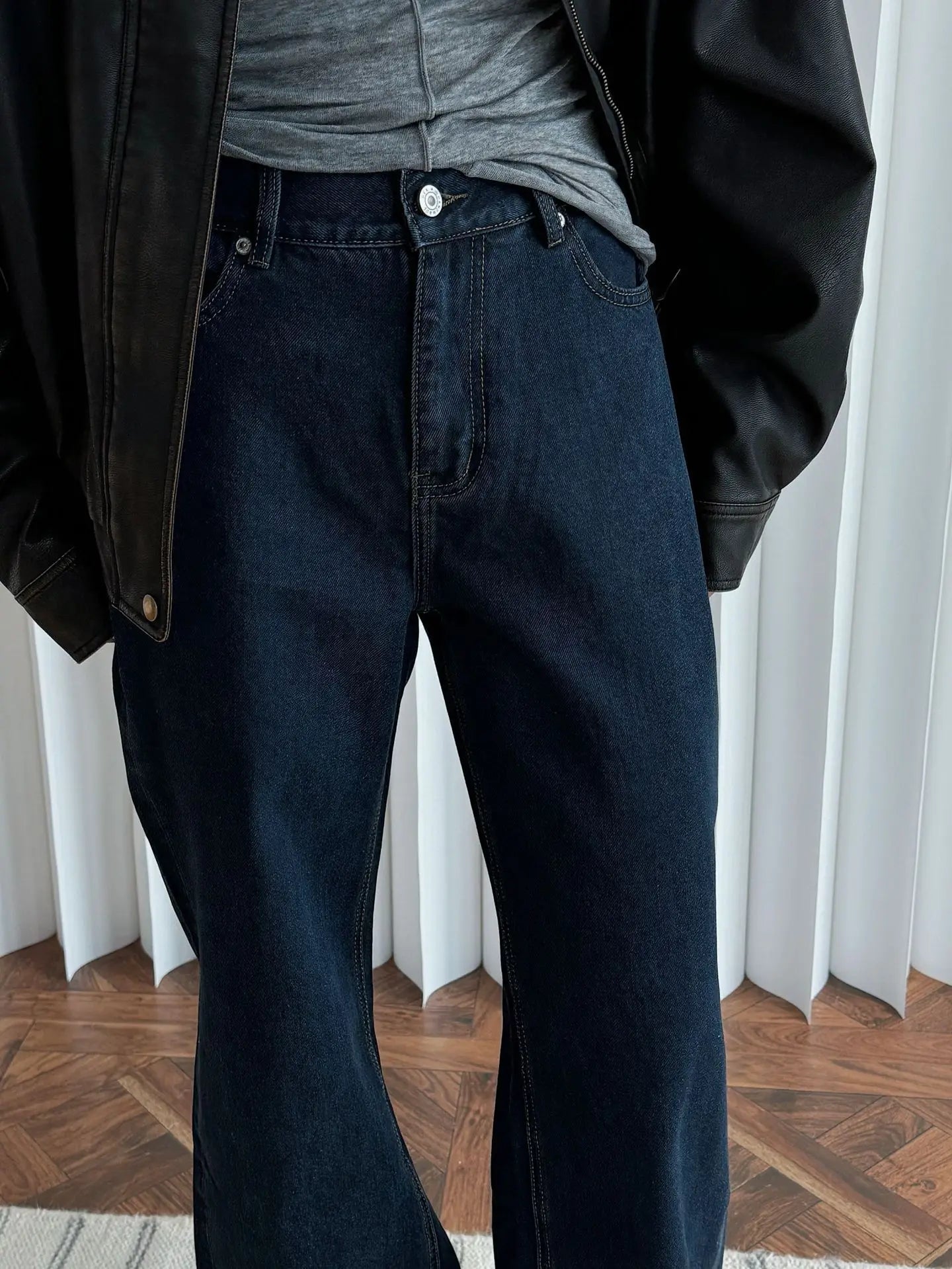 CARNIVL™ Astro-Blue Loose Denim