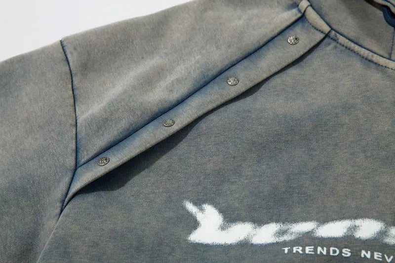 CARNIVL™ Gray Shade Zip-up Hoodie