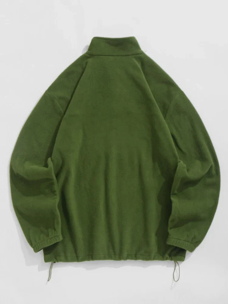 CARNIVL™ Brooklyn Green Half-Zip Sweater