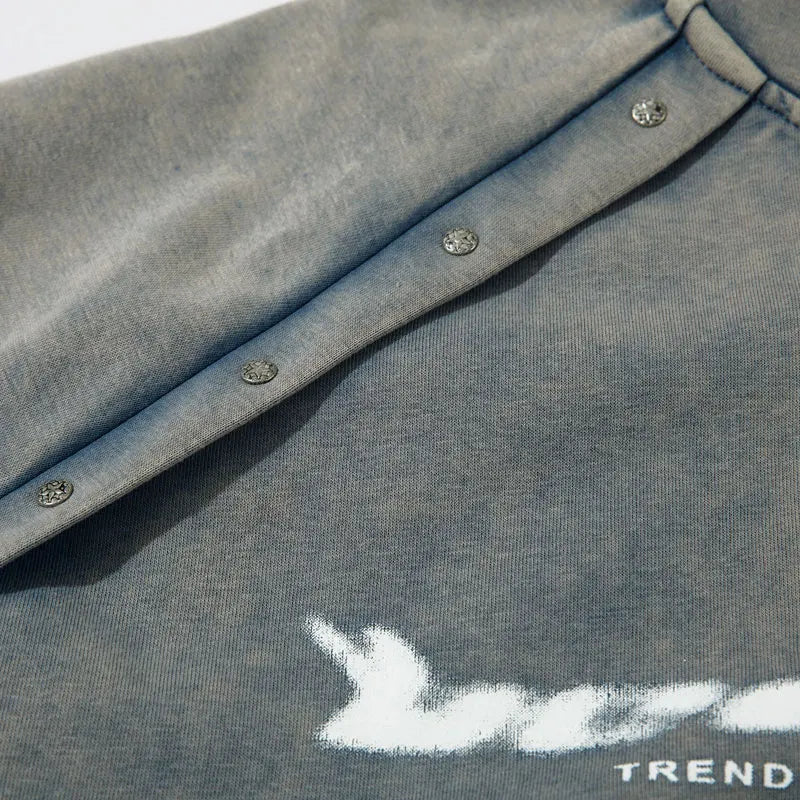 CARNIVL™ Gray Shade Zip-up Hoodie