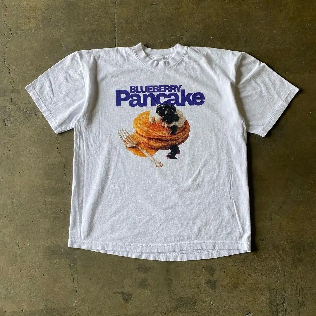 CARNIVL™ Blueberry Pancake Print T-shirt
