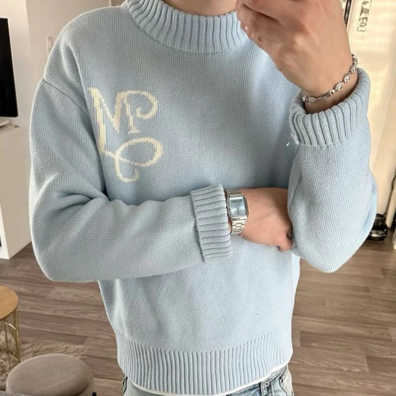 CARNIVL™ Curved Mirror Knitted Sweater