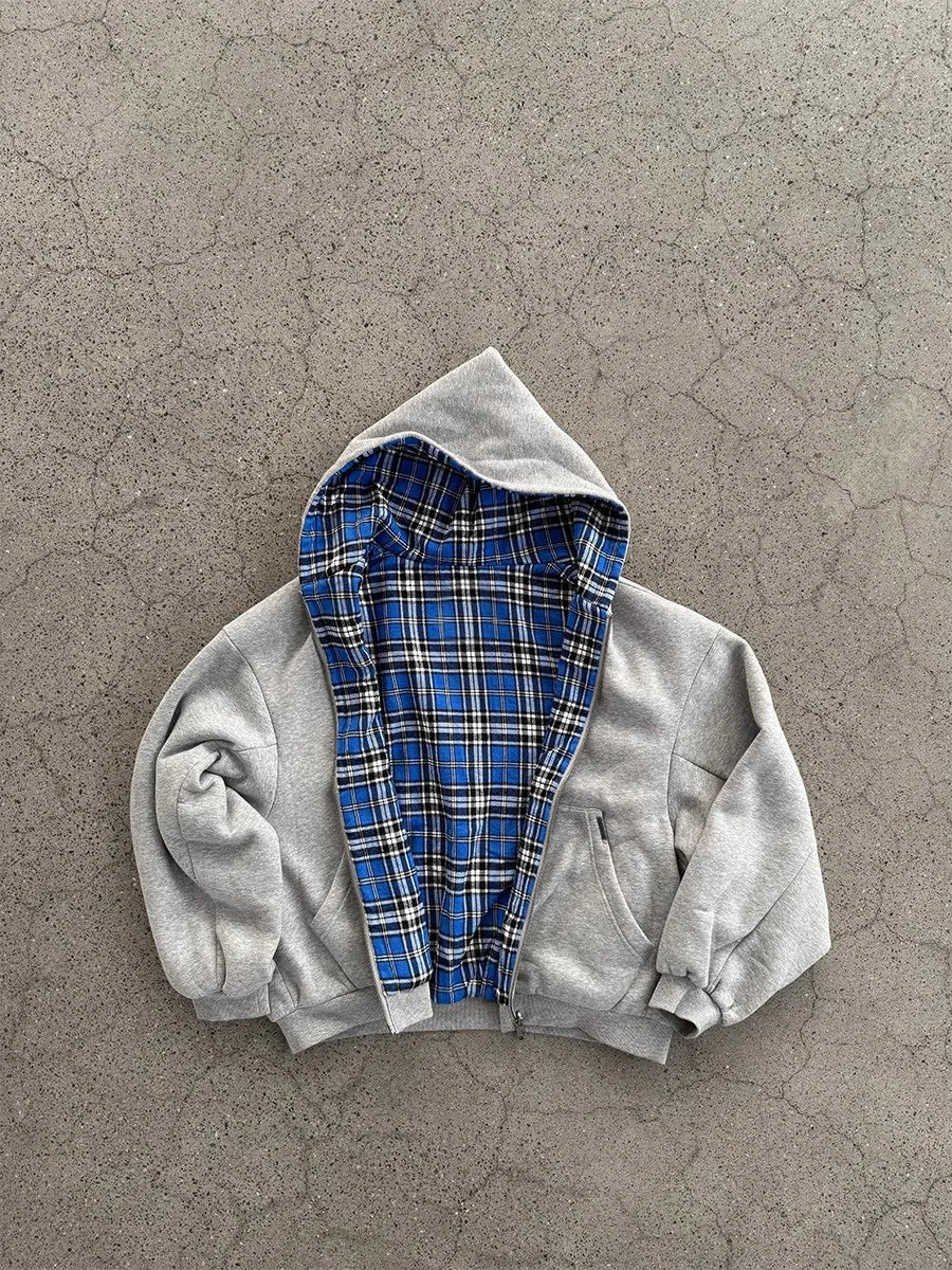 CARNIVL™ Minimal Patternz Zip-Up Hoodie