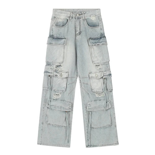 CARNIVL™ Endless Pockets Cargo Denims