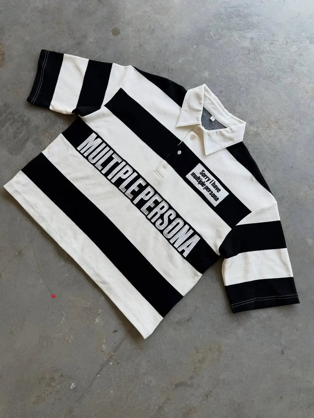 CARNIVL™ Multiple Persona Oversized Polo Shirt