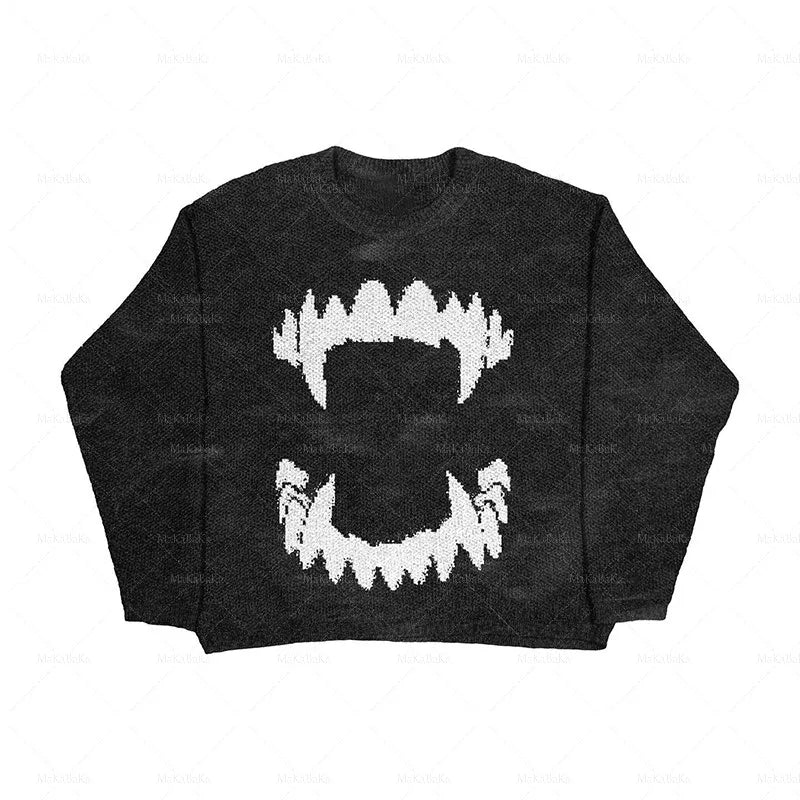 CARNIVL™ Viper Fangs Knitted Sweater