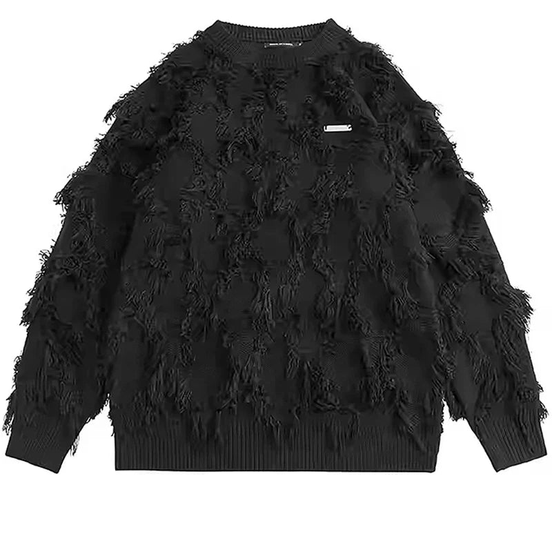 CARNIVL™ Frizzy Crow Knitted Sweater