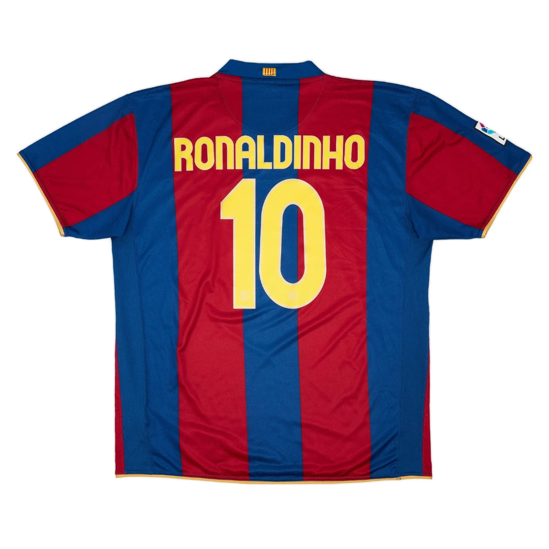 CARNIVL™ Vintage Ronaldinho Barca Jersey