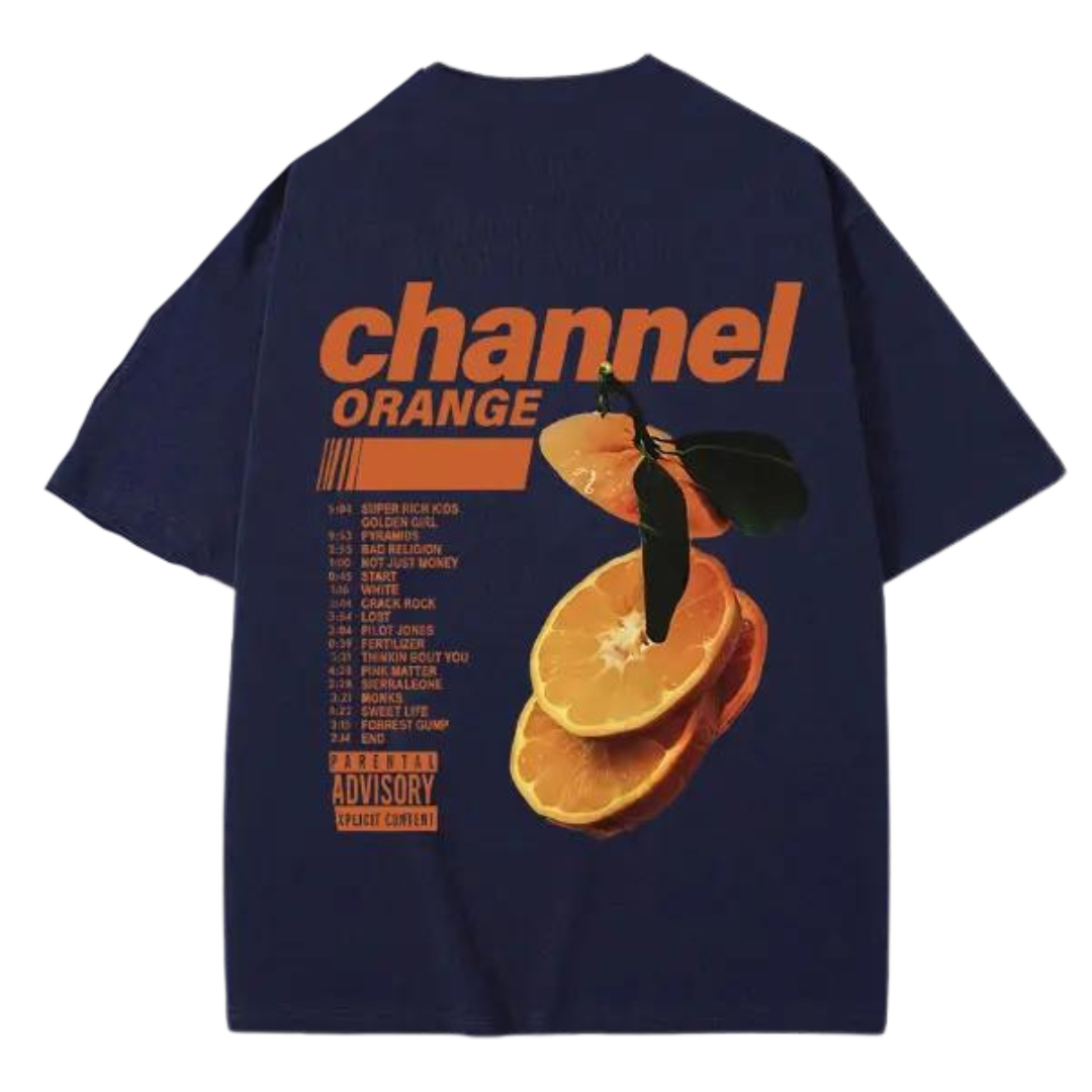 CARNIVL™ Channel Orange Navy T-shirt