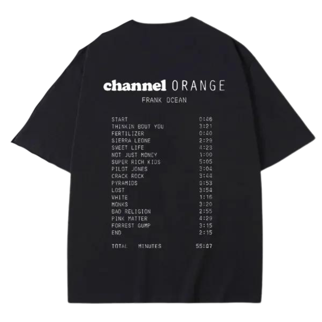 CARNIVL™ Channel Orange Black T-shirt