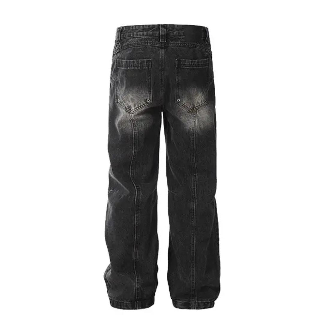 CARNIVL™ Ripped Black Denim Jeans