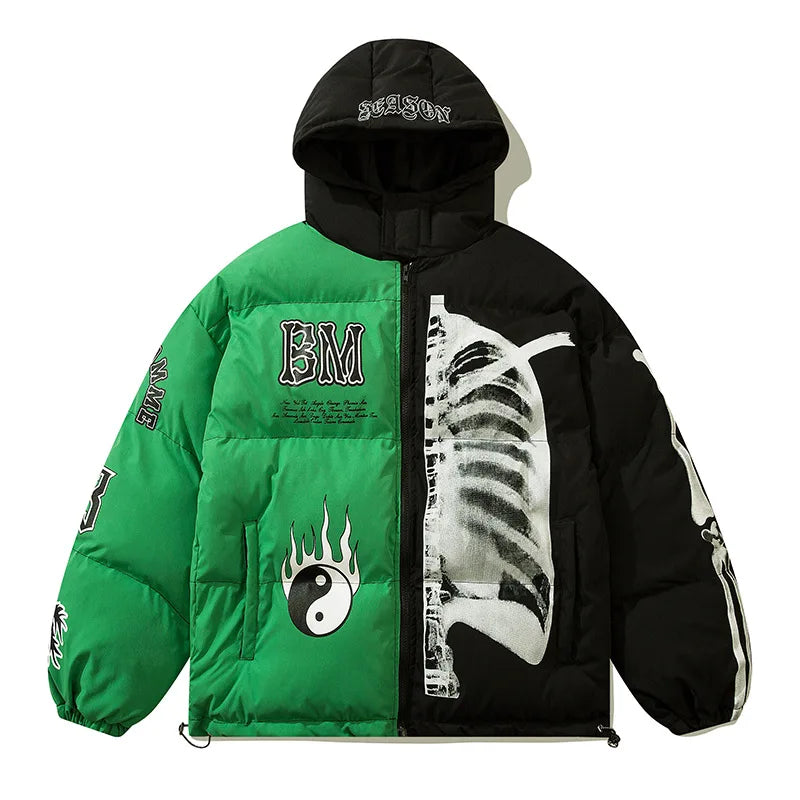 CARNIVL™ Skeleton Puffer Jacket