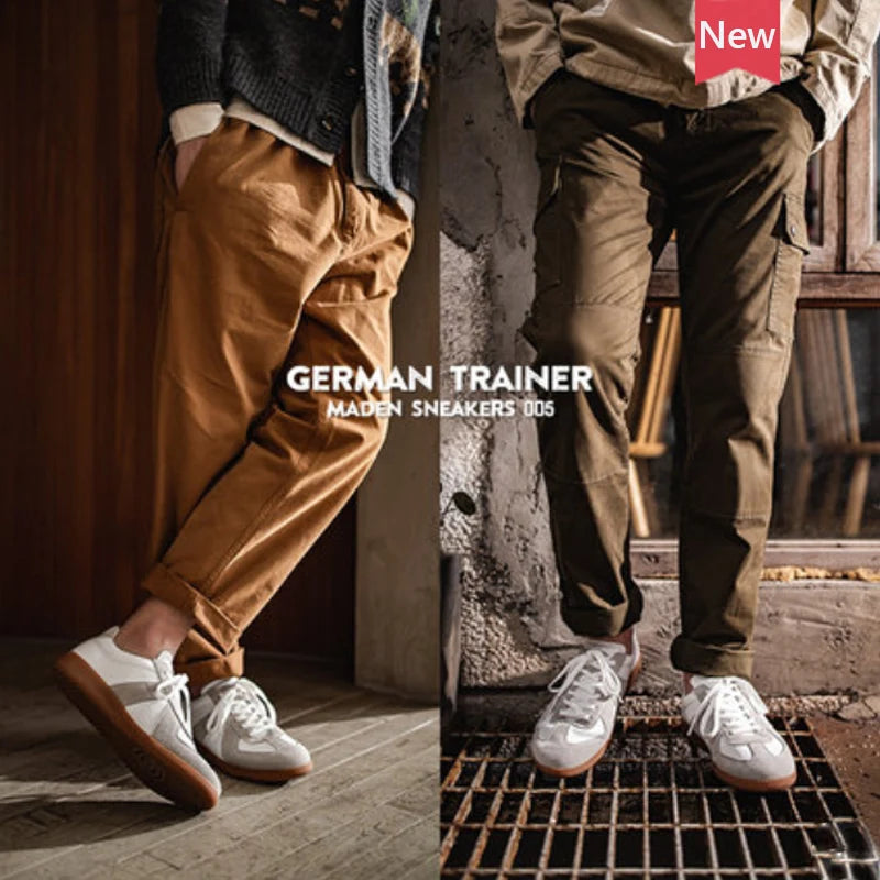 CARNIVL™ Maden Vintage Gray Military Sneaker