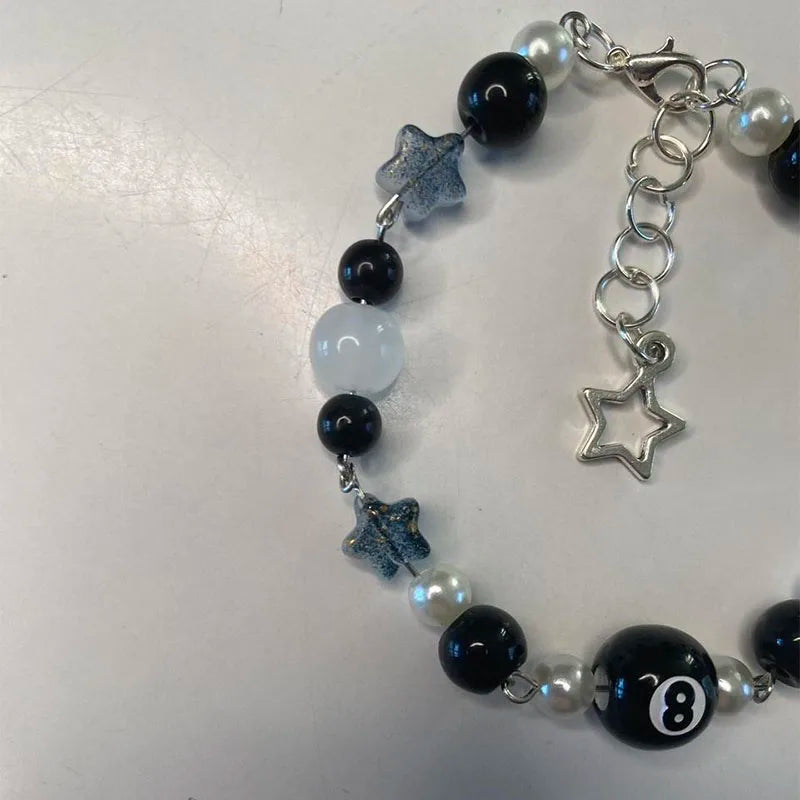 CARNIVL™ 8-Ball Y2K Bracelet (Handmade)